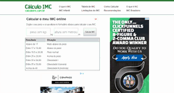 Desktop Screenshot of calculoimc.com.br