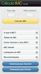 Mobile Screenshot of m.calculoimc.com.br